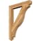 Ekena Millwork Funston Arts & Crafts Rough Sawn Bracket, Western Red Cedar, 4"W x 32"D x 40"H BKT04X32X40FST03RWR - alternate 1